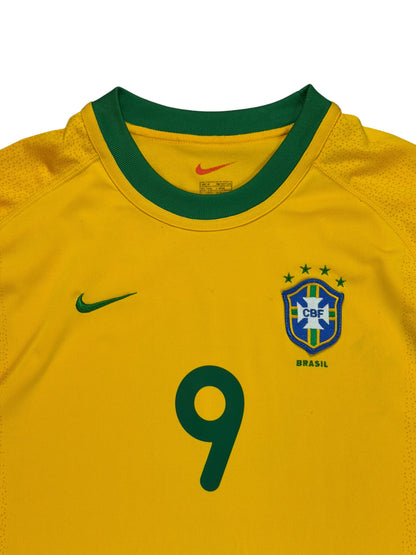 Brazil 2000 Ronaldo Home Jersey