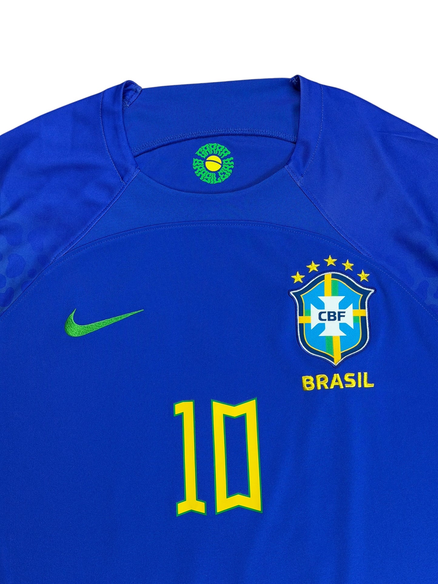 Brazil 2022 Neymar Away Jersey