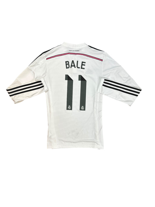 Real Madrid 2014/15 Bale Long Sleeve Home Jersey