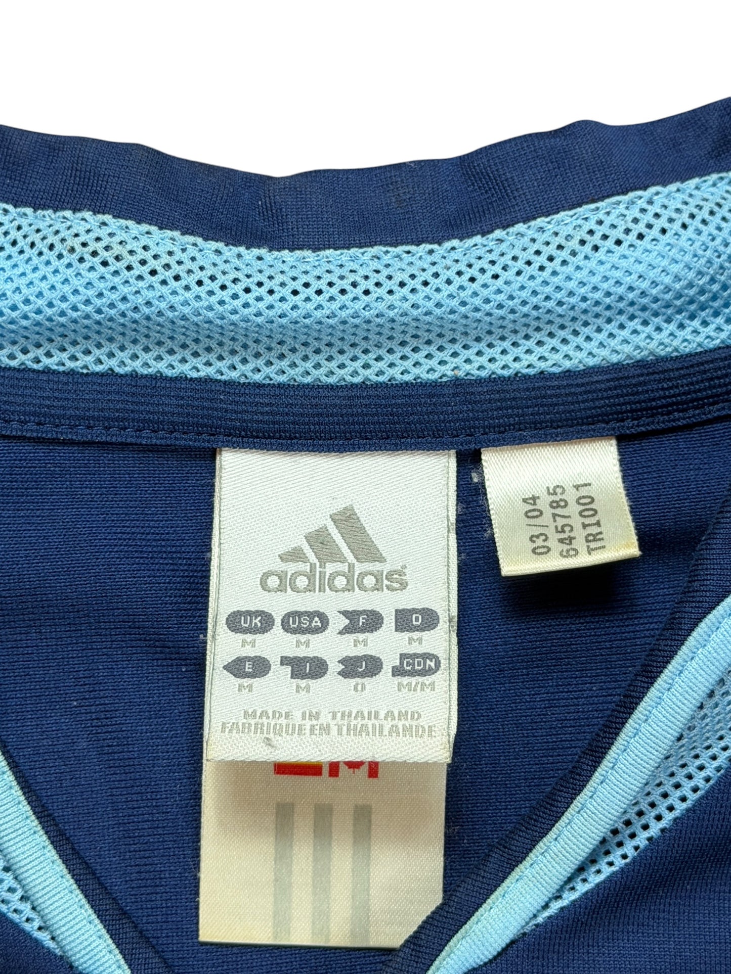 Argentina 2004 Messi Away Jersey