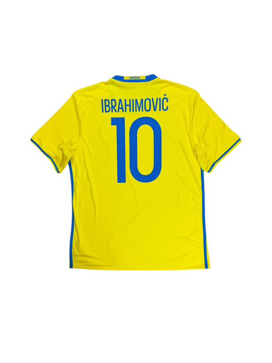Sweden 2016 Ibrahimovic Home Jersey