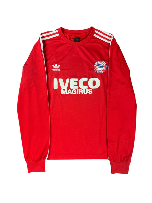 Bayern Munich 1982 Long Sleeve Home Jersey (2007 Retro)