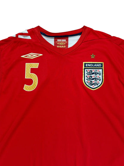 England 2006 Rio Ferdinand Away Jersey