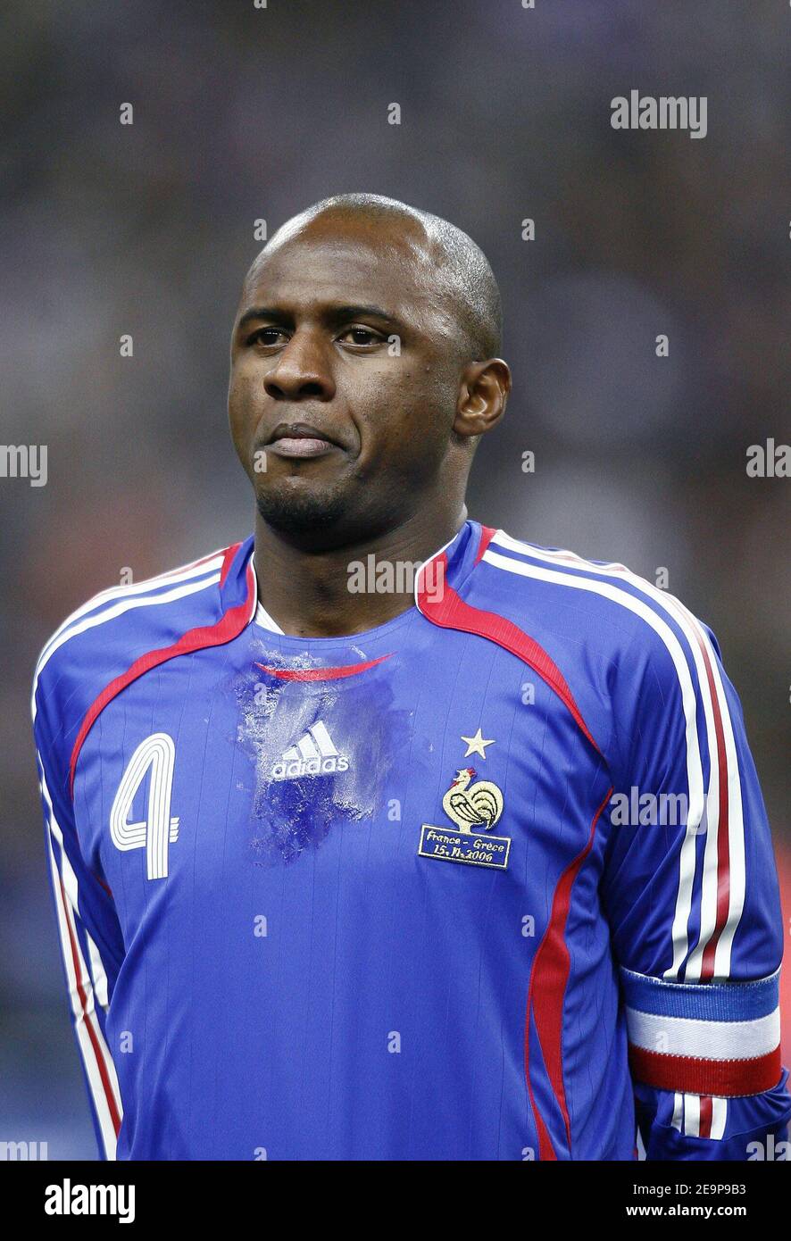 France 2006 Vieira Home Jersey