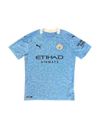 Manchester City 2020/21 Aguero Home Jersey