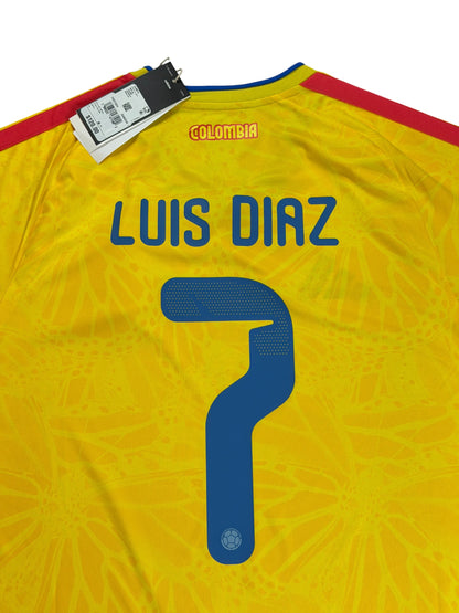 Colombia 2026 Luis Diaz Home Jersey