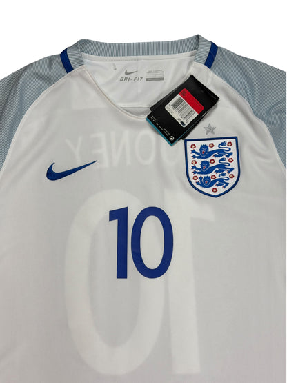 England 2016 Rooney Home Jersey