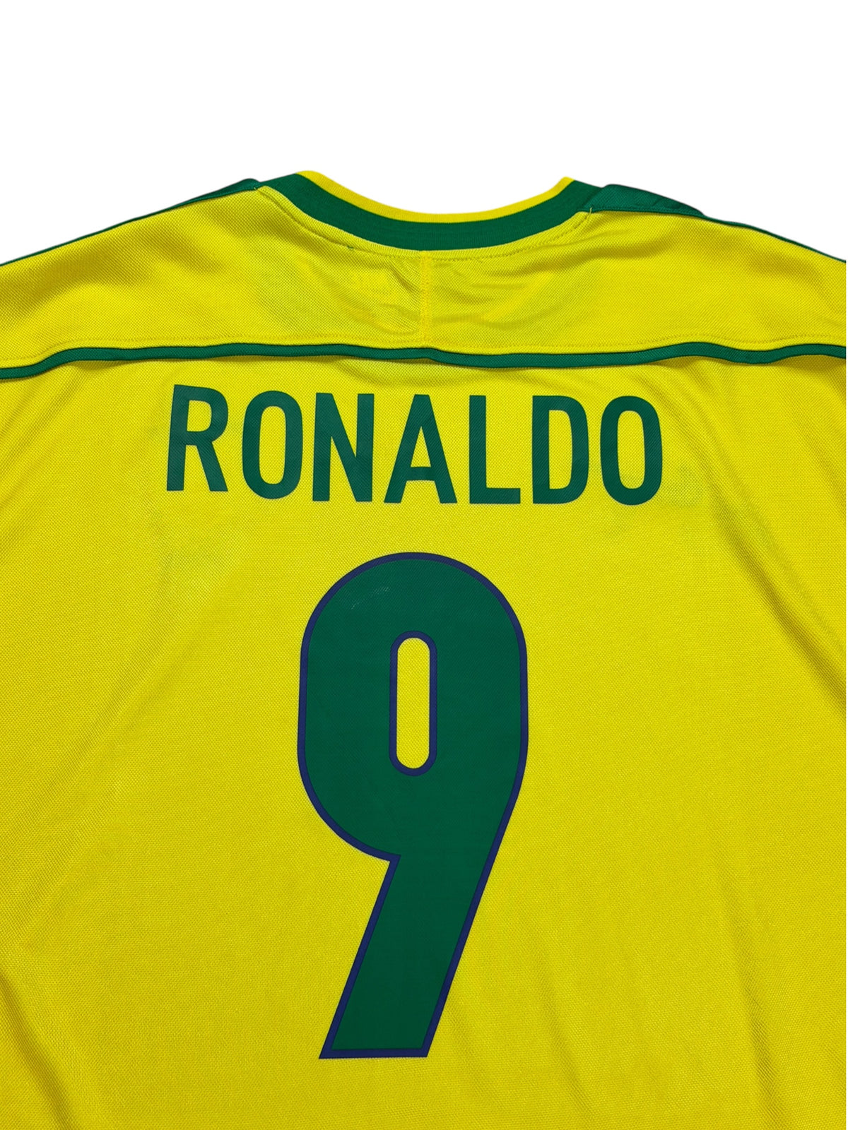 Brazil 1998 Ronaldo Home Jersey