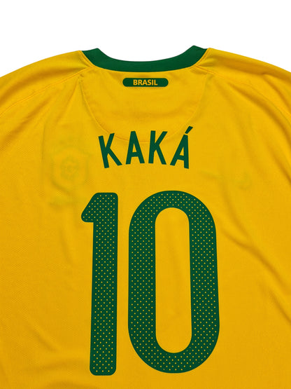Brazil 2010 Kaka Home Jersey