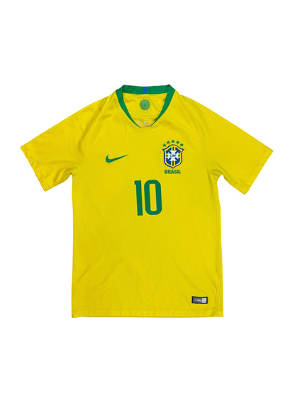 Brazil 2018 Neymar Home Jersey