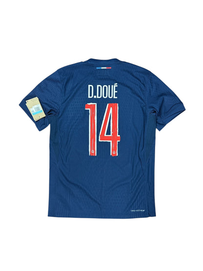 PSG 2024/25 Doue Home Jersey (Player Version)