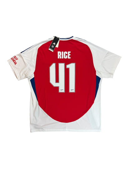 Arsenal 2024/25 Rice Home Jersey