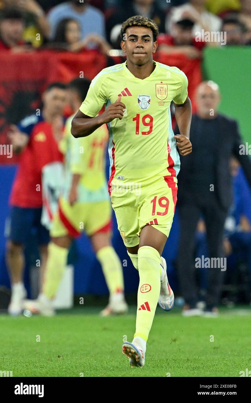 Spain 2024 Lamine Yamal Away Jersey