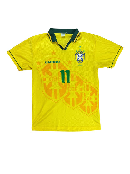Brazil 1994 Romario Home Jersey