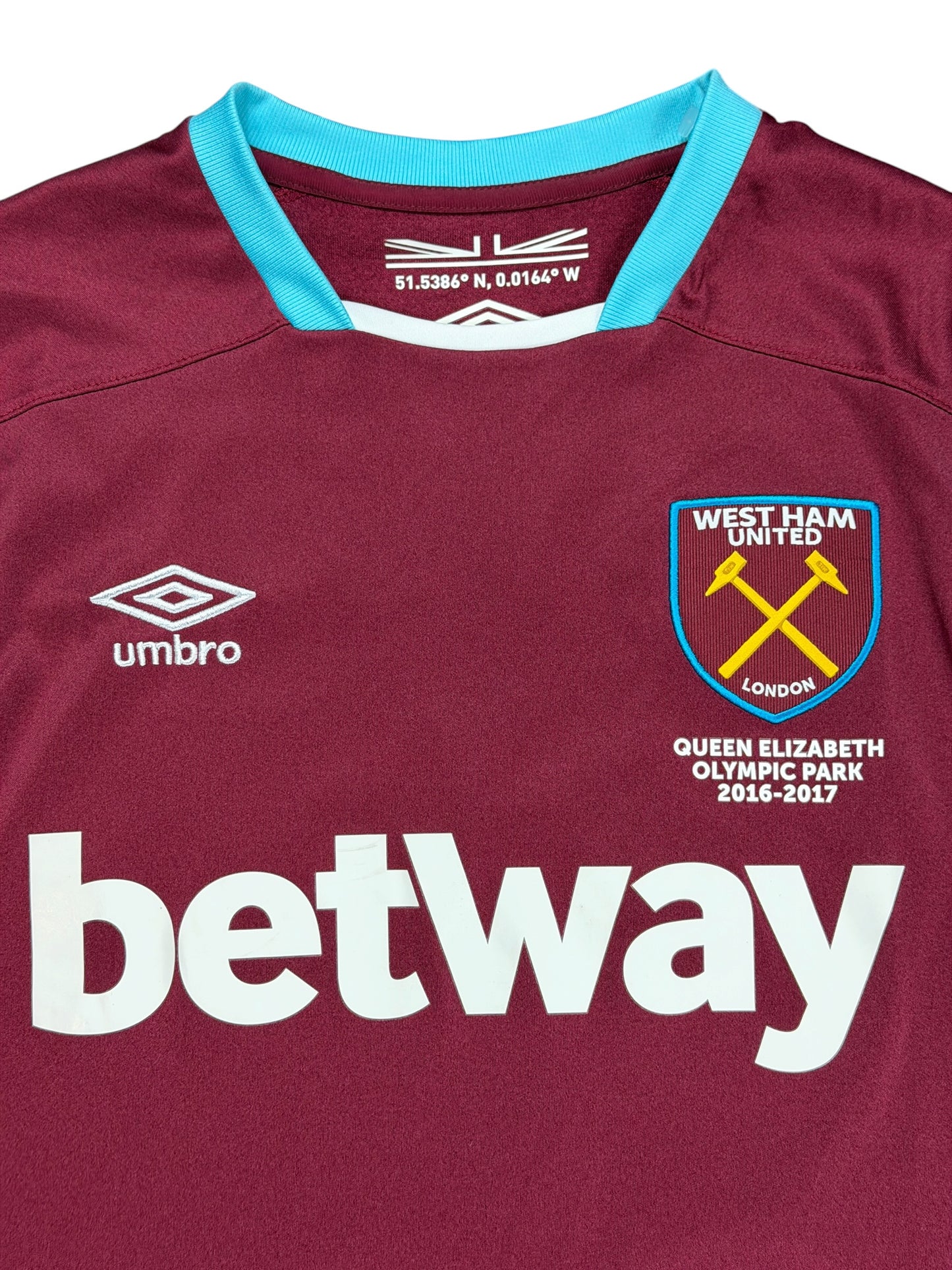 West Ham 2016/17 Payet Home Jersey