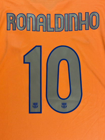 Barcelona 2006/07 Ronaldinho Away Jersey