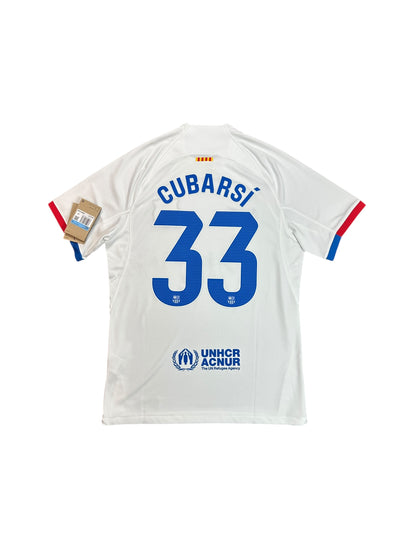 Barcelona 2023/24 Cubarsi Away Jersey