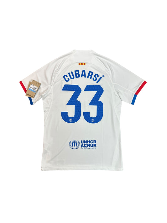 Barcelona 2023/24 Cubarsi Away Jersey