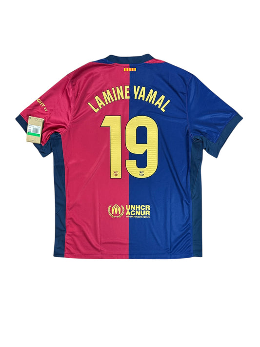 Barcelona 2024/25 Lamine Yamal Home Jersey