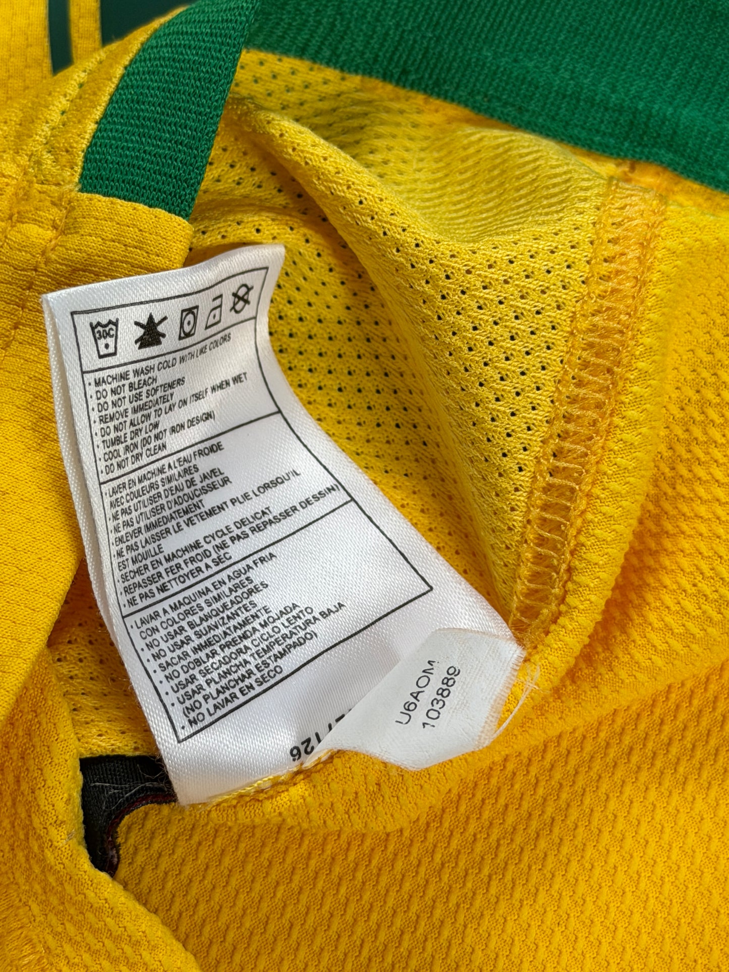 Brazil 2006 Ronaldinho Home Jersey