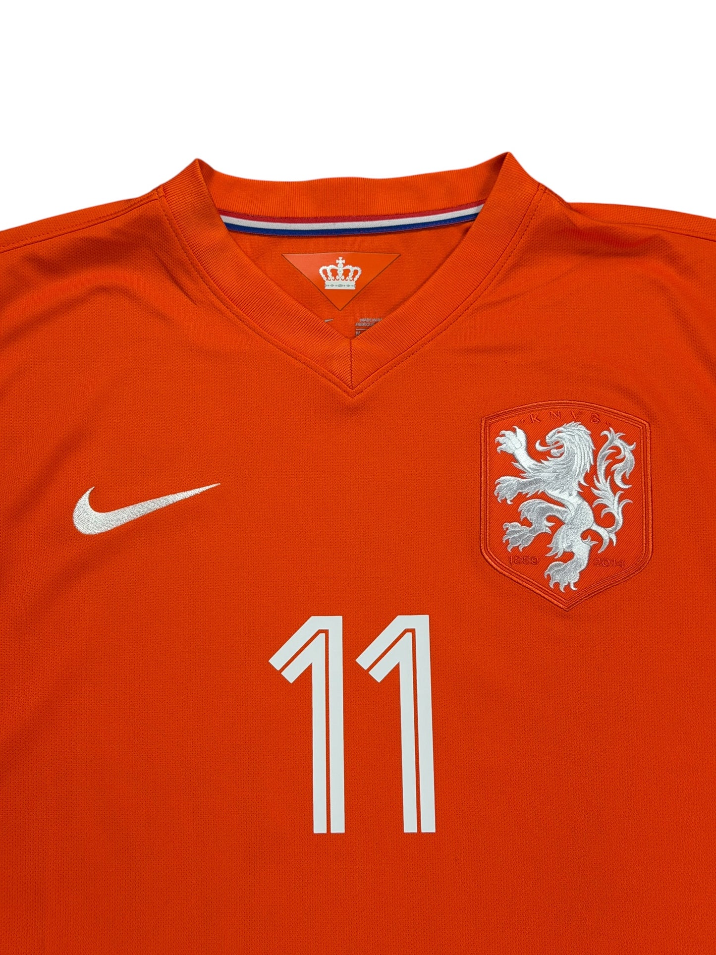 Netherlands 2014 Robben Home Jersey