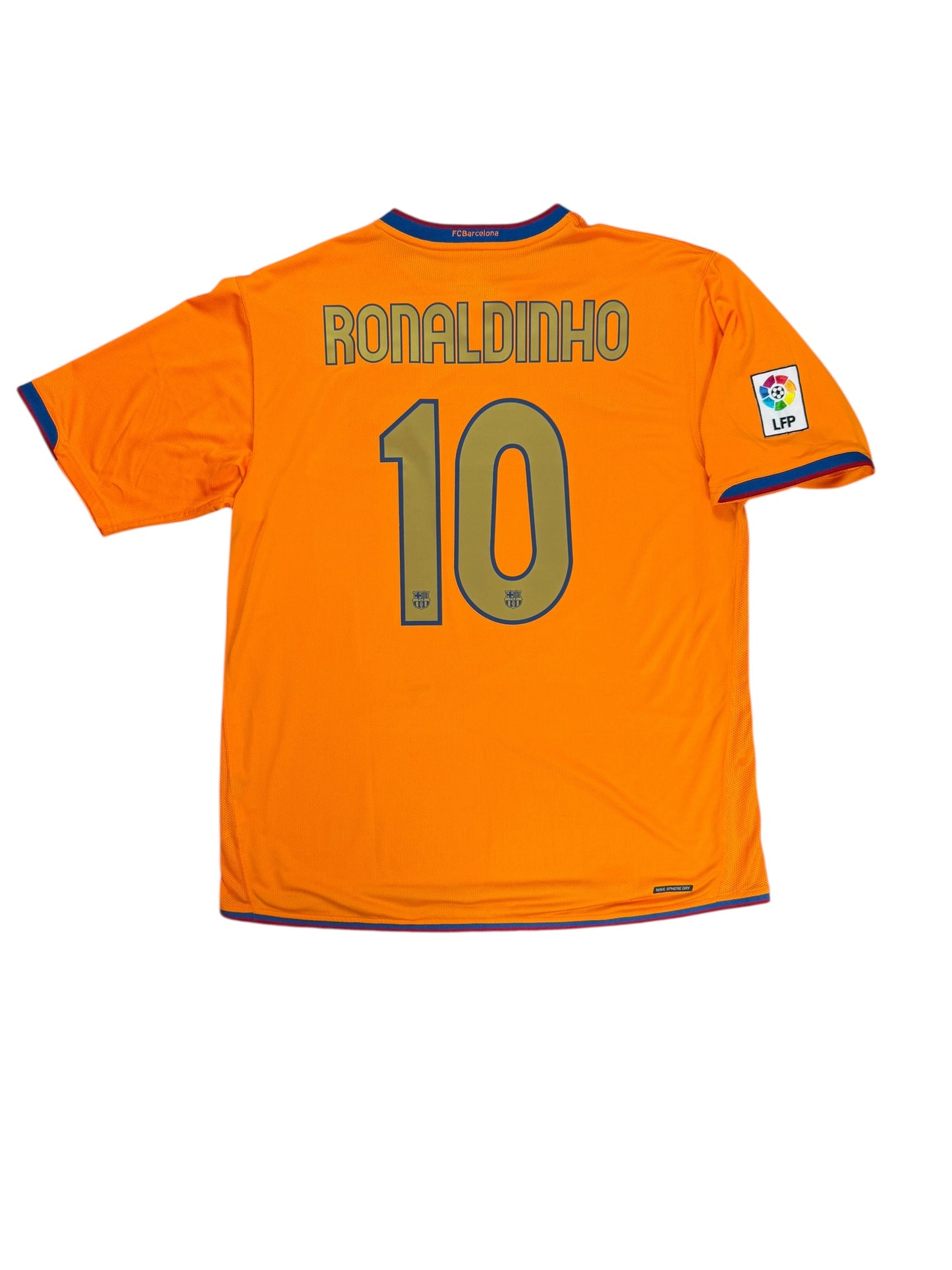 Barcelona 2006/07 Ronaldinho Away Jersey