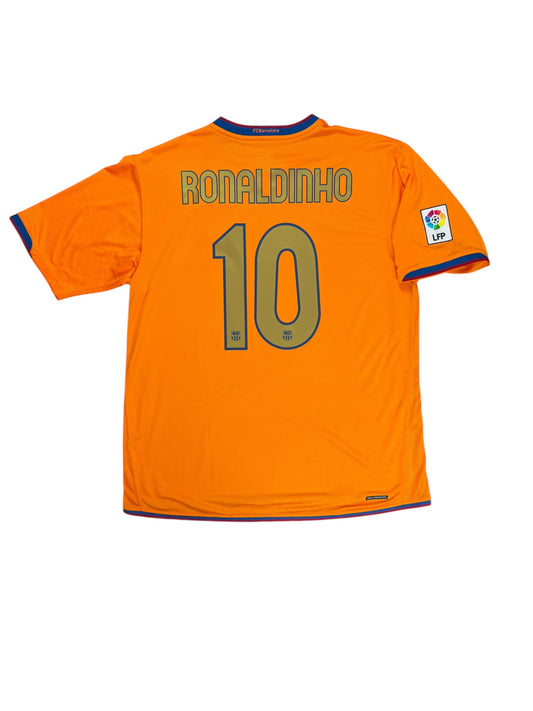 Barcelona 2006/07 Ronaldinho Away Jersey