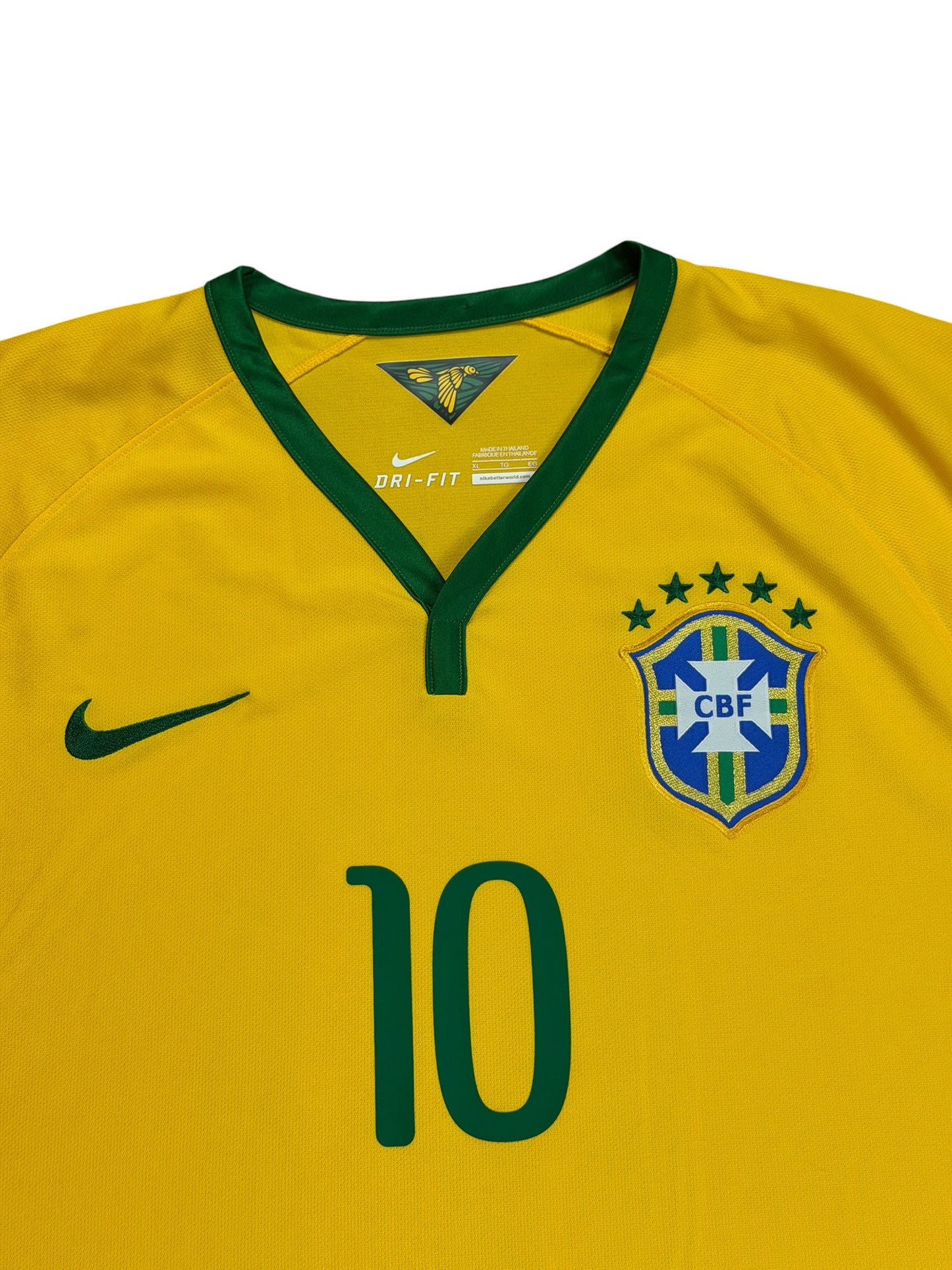 Brazil 2014 Neymar Home Jersey