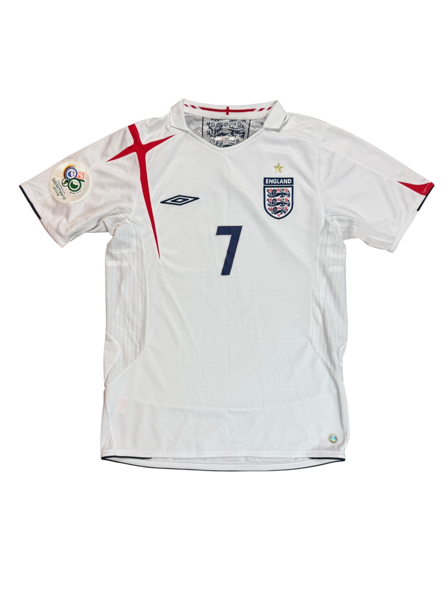 England 2006 Beckham Home Jersey