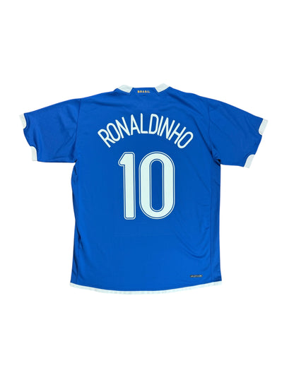Brazil 2006 Ronaldinho Away Jersey