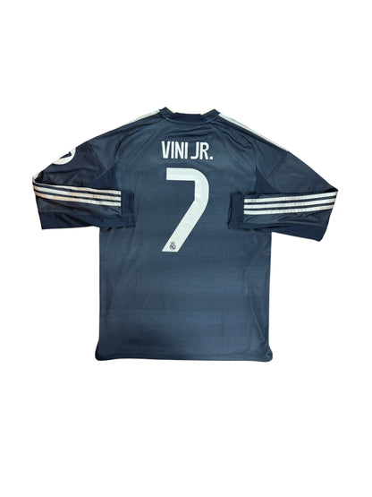 Real Madrid 2025/26 Vini Jr Long Sleeve Away Jersey