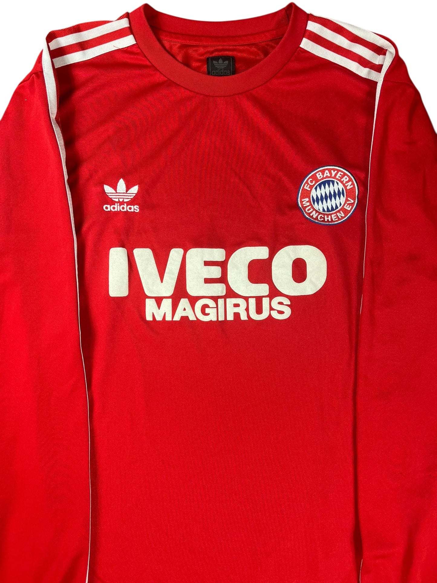 Bayern Munich 1982 Long Sleeve Home Jersey (2007 Retro)