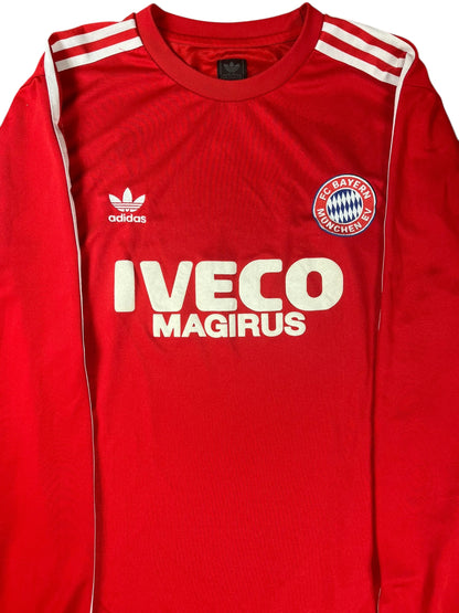 Bayern Munich 1982 Long Sleeve Home Jersey (2007 Retro)