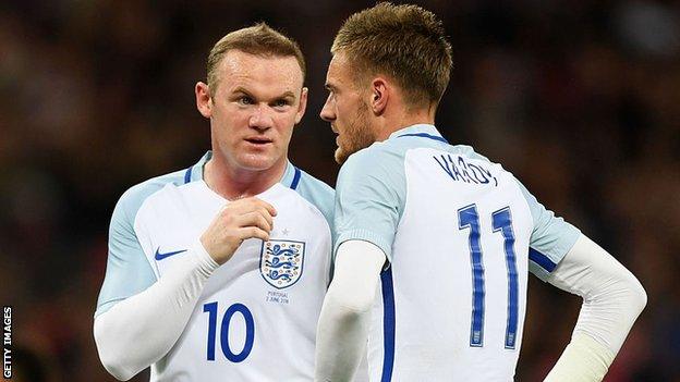 England 2016 Rooney Home Jersey