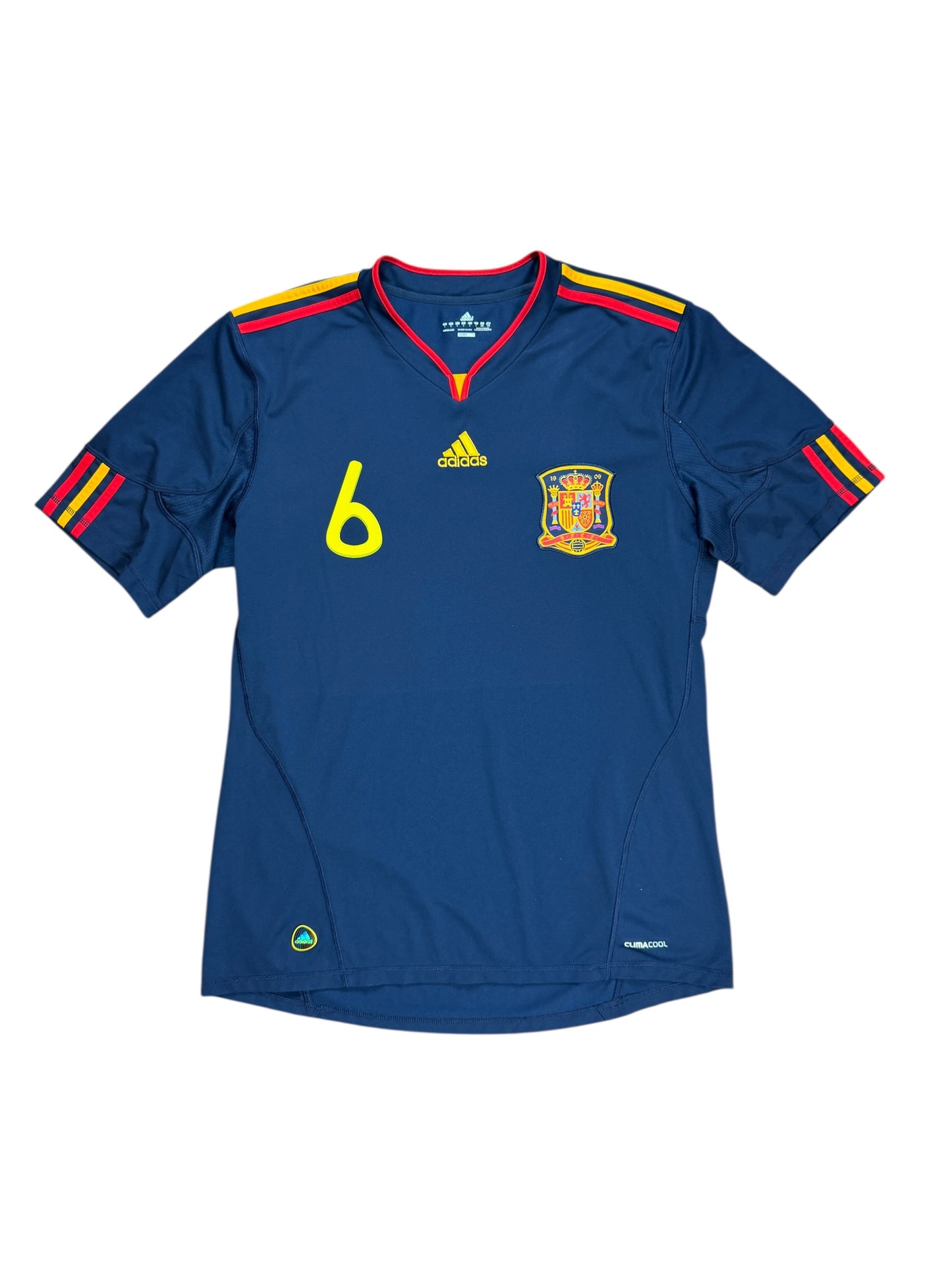 Spain 2010 Iniesta Away Jersey