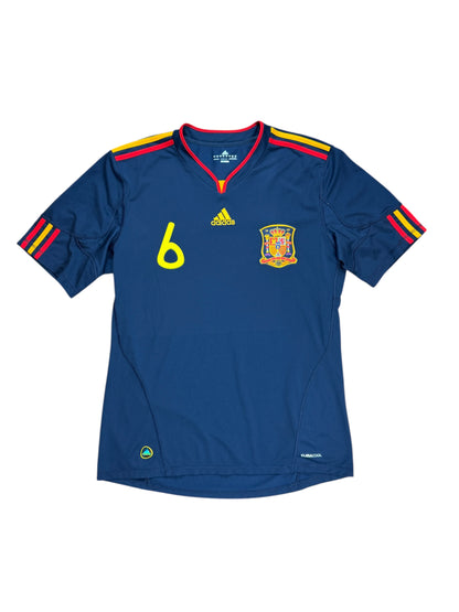 Spain 2010 Iniesta Away Jersey