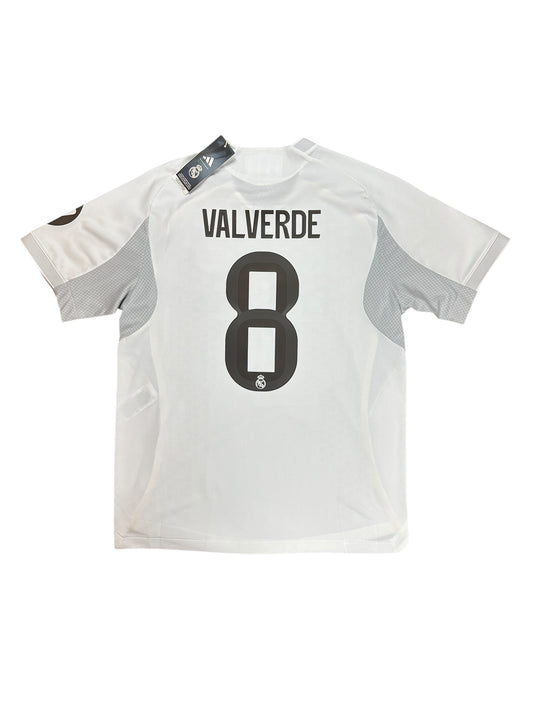 Real Madrid 2025/26 Valverde Player Version Home Jersey