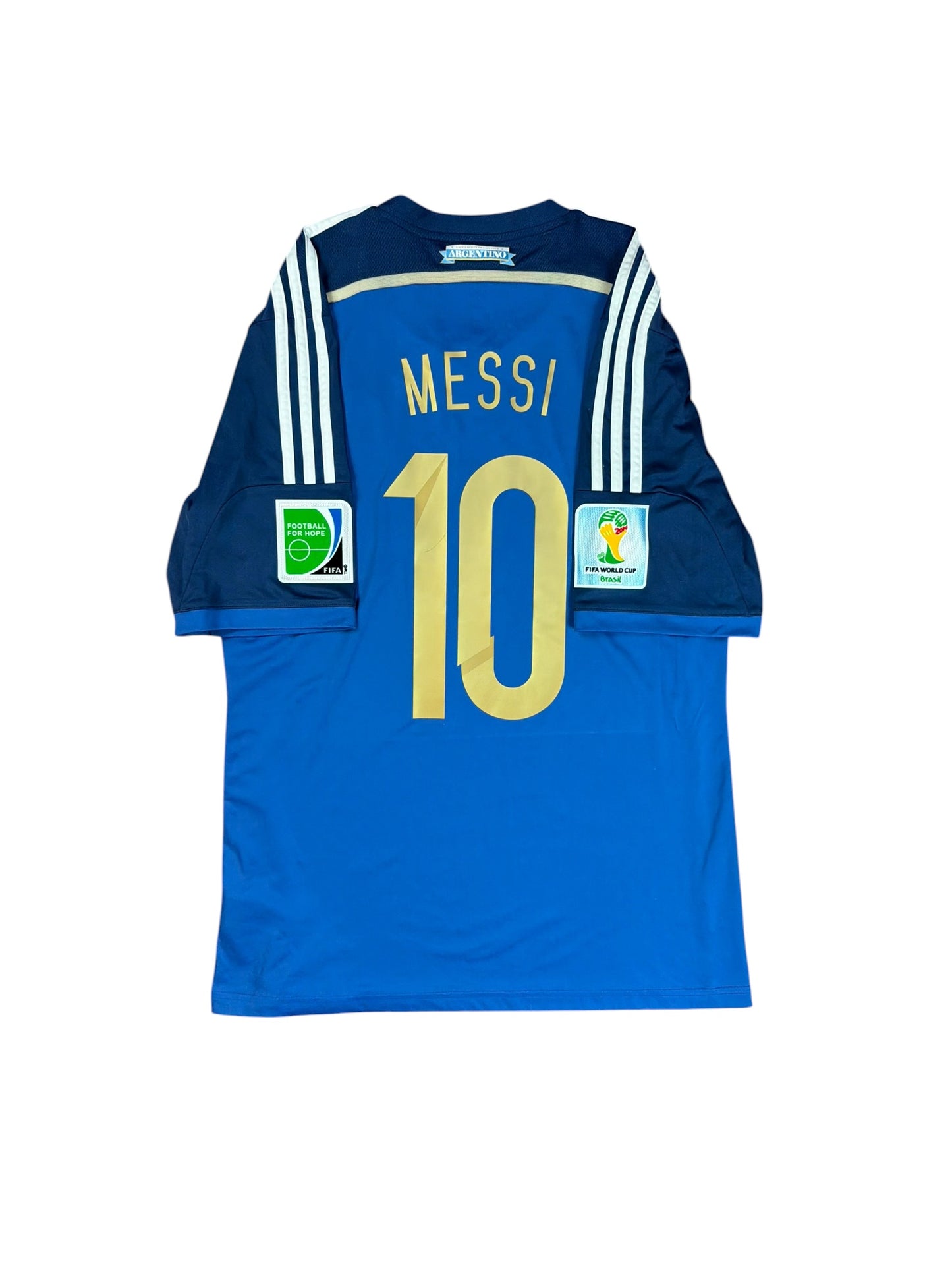 Argentina 2014 Messi Away Jersey