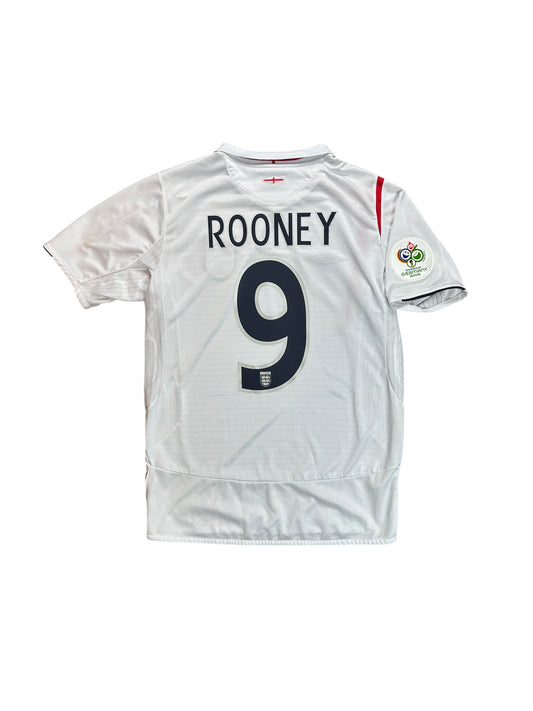 England 2006 Rooney Home Jersey