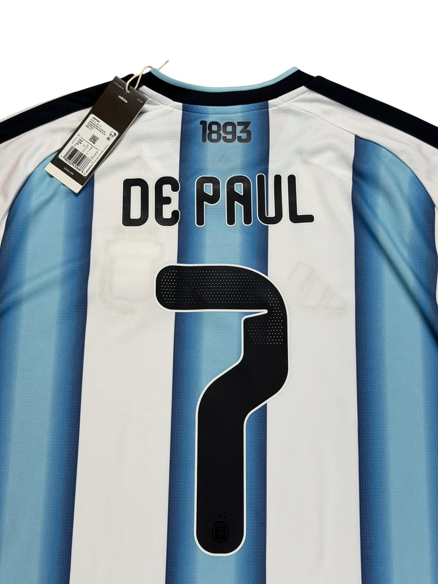 Argentina 2026 De Paul Home Jersey