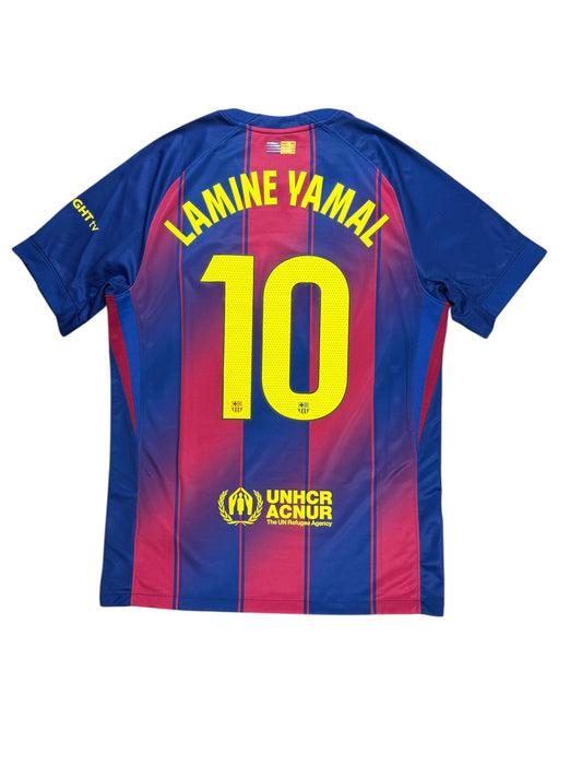 Barcelona 2025/26 Lamine Yamal Home Jersey