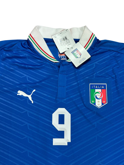 Italy 2012 Balotelli Home Jersey (Player Version)