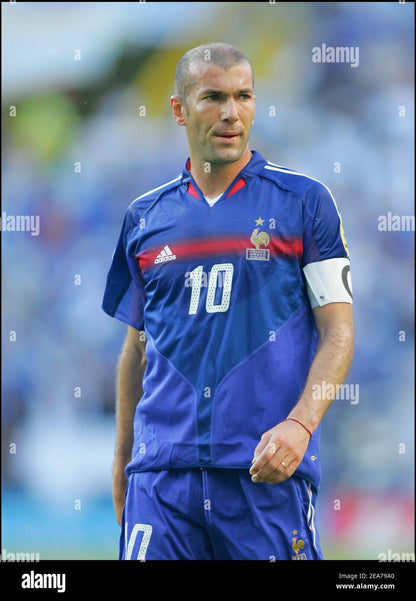 France 2004 Zidane Home Jersey