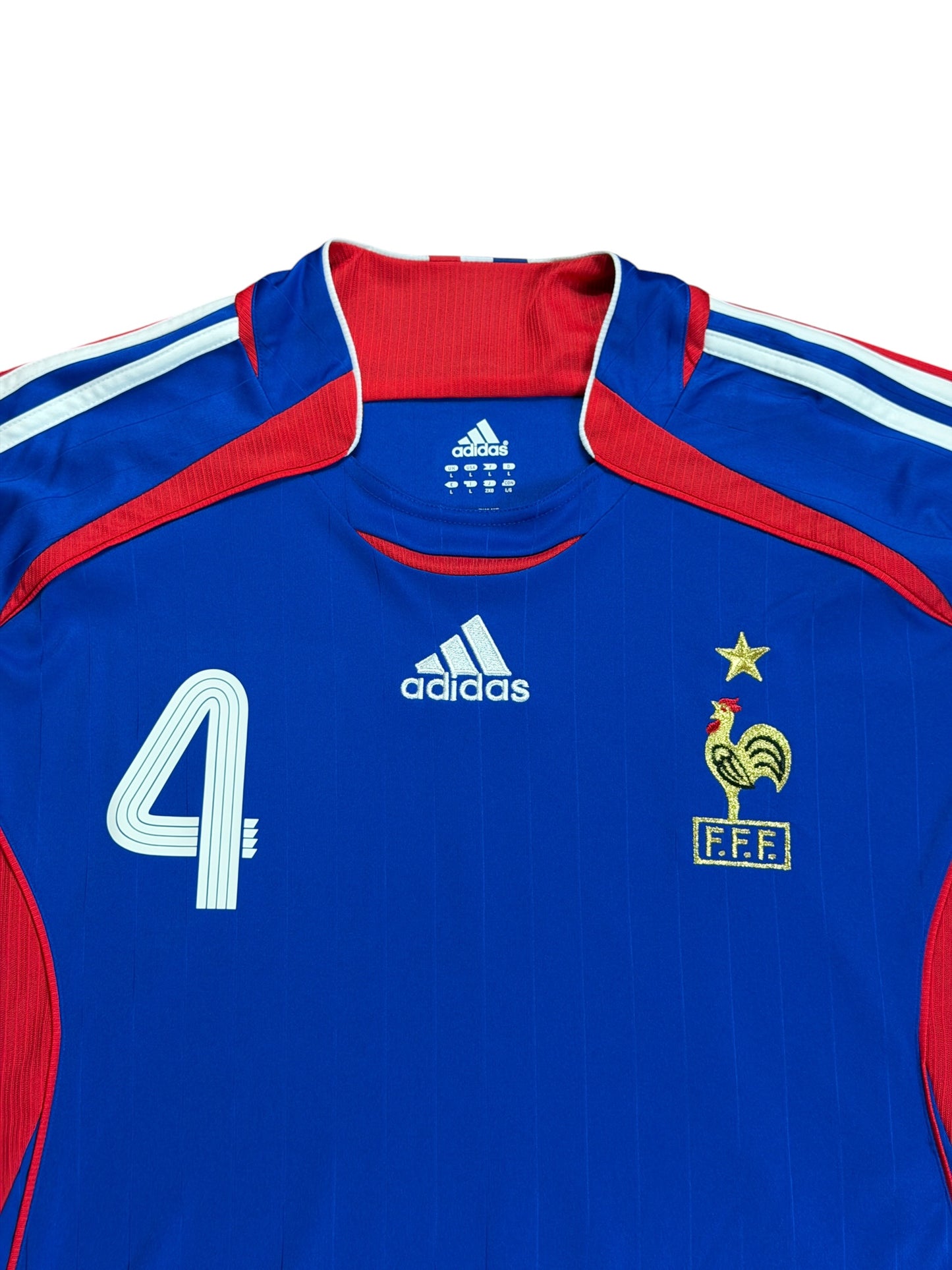 France 2006 Vieira Home Jersey