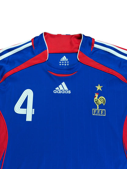 France 2006 Vieira Home Jersey