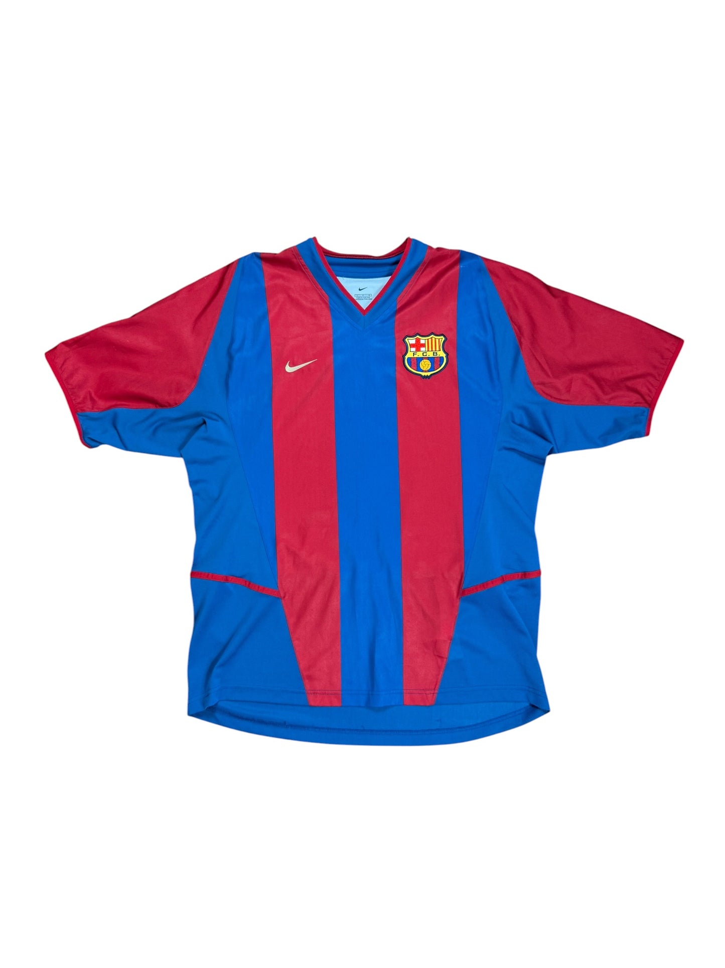 Barcelona 2002/03 Xavi Home Jersey