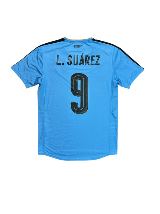 Uruguay 2016/17 Suarez Home Jersey