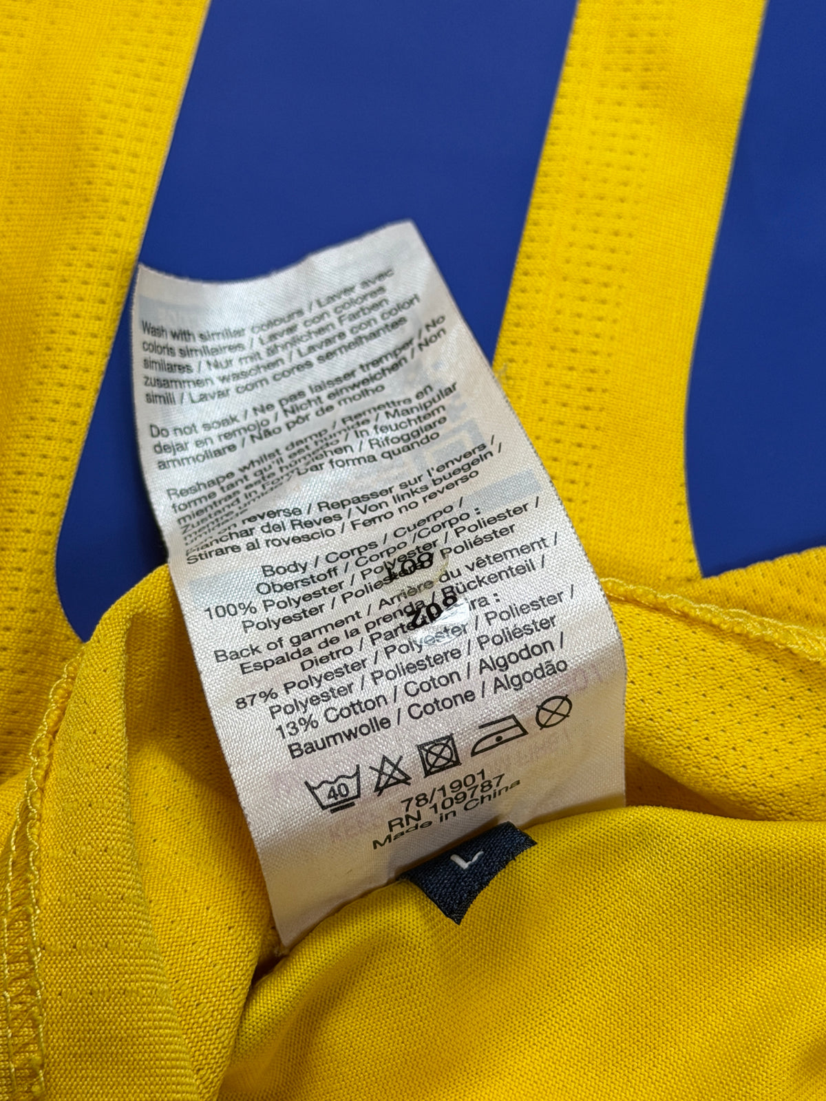 Sweden 2008 Ibrahimovic Home Jersey