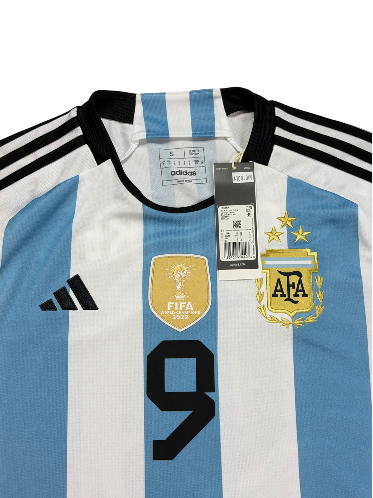 Argentina 2022 Julian Alvarez Home Jersey