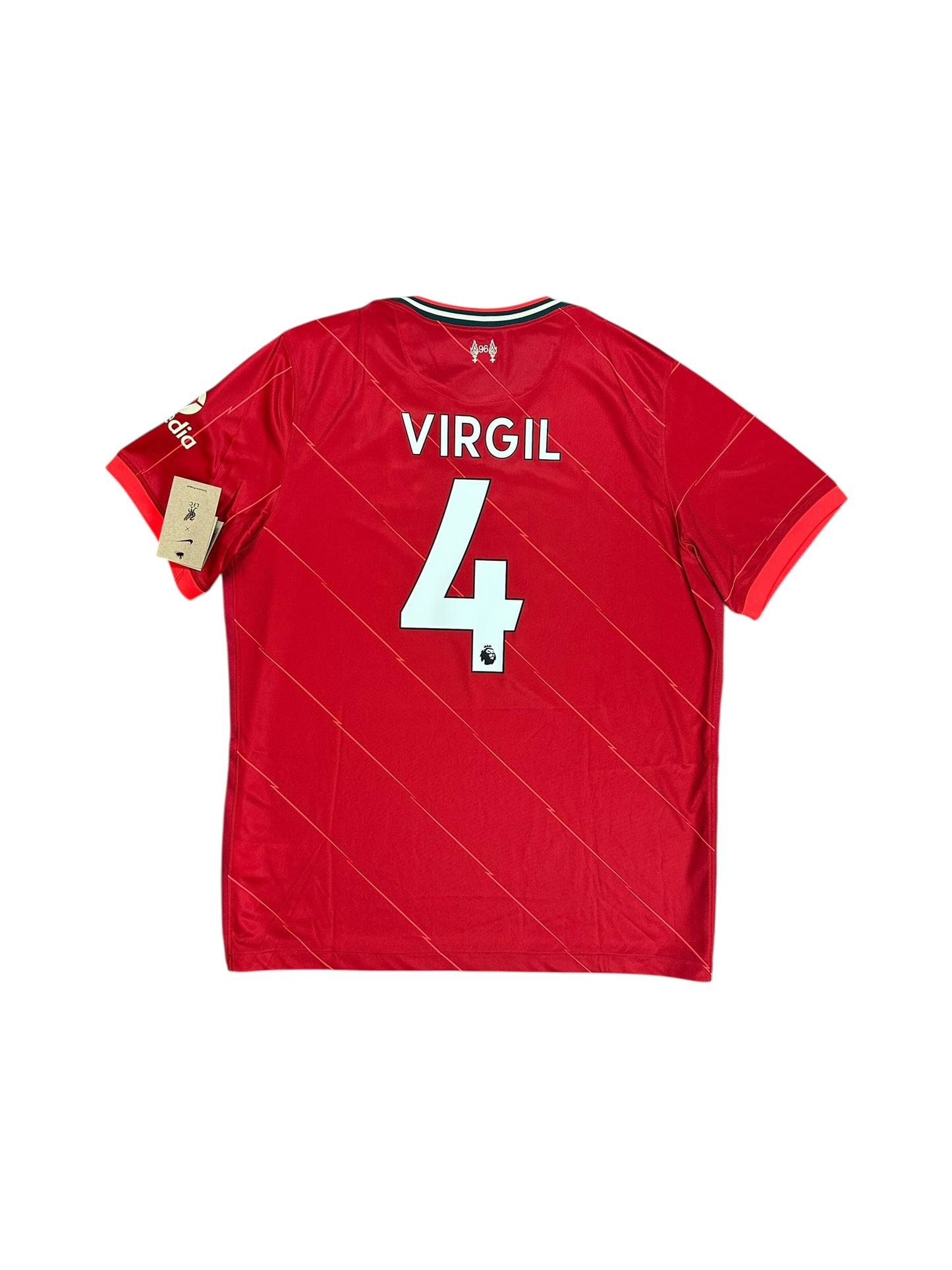 Liverpool 2021/22 Virgil Van Dijk Home Jersey